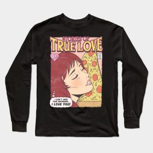 PIZZA LOVE - FEMALE Long Sleeve T-Shirt